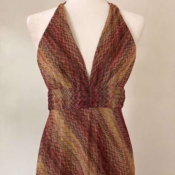 VINTAGE MISSONI RUNWAY MAXI DRESS - Picture 1 of 16